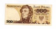 500 zł. 1982r. Ser.CD pierwsza seria rocznika