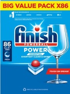 FINISH POWERBALL tabletki do zmywarki 86szt SZWEDZKIE karton