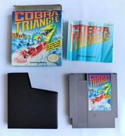 ORYGINALNA GRA NINTENDO NES COBRA TRIANGLE Z PUDEŁKIEM (BOX)