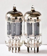 LAMPY SYLVANIA 6189 ECC82 12AU7 E82CC ECC802S PARA IDEALNA NOWE