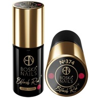 Boska Nails Lakier Hybrydowy do paznokci 374 BFlash Red efekt flash