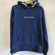 Dresowa bluza z kapturem Reserved 140 who's that girl (371)