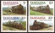 Tanzania Mi. 268-271 czyste ** - kolej