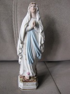 STARA ŚW. FIGURKA PORCELANA MATKA BOSKA Z LOURDES