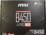 Płyta główna ATX MSI B450-A PRO MAX s.AM4 W10