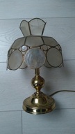 Lampa nocna retro z abażurem rybia łuska- 2 szt.