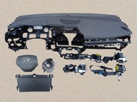 DESKA KONSOLA KOMPLET AIRBAG HYUNDAI KONA I EV ELECTRIC ORYGINAŁ