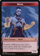 Karta Magic: The Gathering Monk Token DMU 014