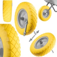 KOŁO DO TACZKI 4 80/4 00-8 PEŁNE BEZDĘTKOWE 400-8PU POLSKIE KÓŁKO DO TACZKI