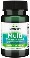 Swanson Multiwitamina Daily Witaminy i Minerały Dla Odporności 30 kapsułek