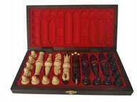 Szachy Królewskie Stolarstwo i Tokarstwo K. Syc 31x31