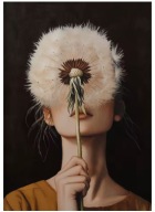 Plakat „Floral Muse” – Minimalistyczny Plakat Artystyczny