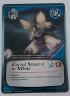 Karta Naruto CCG Mission Cursed Samurai in White - M-316