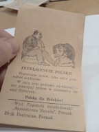 Stara Karykatura Judaika Antysemityzm II RP Żydzi Samoobrona Narodu 6