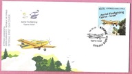 Cypr 2023, FDC lotnicza straż pożarna, ratownictwo, samolot