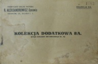 Fabryczny Skład Papieru R. Aleksandrowicz Synowie Kraków Kolekcja 8A