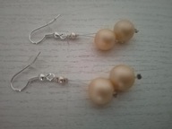 Kolczyki żółte eleganckie