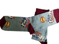 KAPITAN BOMBA Skarpetki wielokolorowy rozmiar galak pizza jachaś