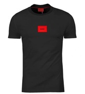 T-shirt męski okrągły dekolt Hugo Boss rozmiar M CZARNA