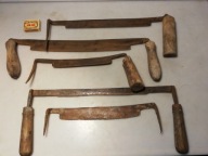 STARY HEBEL STRUG OŚNIK zestaw 5 szt wystrój ogrodu chaty Agroturystyka