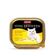 Mokra karma Animonda dla kotów dorosłych bez cukru z indykiem tacka 100 g