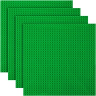 Płytka konstrukcyjna do lego 32x32 zestaw 4 szt zielone