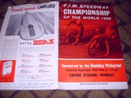 1959 Wembley Finał IMŚ - wypełniony