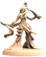 Elden Seed Cthulhu Pinup A Fantasy RPG D&D Druk 3D NSFW