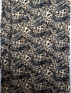 TKANINA PANTERKOWY WZOREK 198 x162 CM