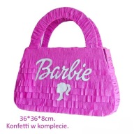Piniata Torebka Barbie 36*36*8cm. Konfetti gratis.