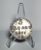Stan!!! KSIĘSTWO WARSZAWSKIE 5 GROSZY 1811 I.B.