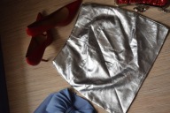 * MISSGUIDEO * SPÓDNICA MINI SREBRNA_34