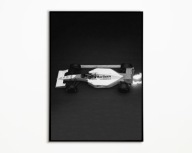 PLAKAT AYRTON SENNA LOTUS F1 FORMULA 1 GP BOLID WYŚCIGOWY PLAKAT A3