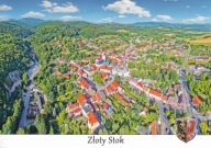 ZŁOTY STOK - Z LOTU PTAKA - HERB