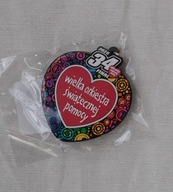 Brelok 34. Finał WOŚP - EDYCJA LIMITOWANA