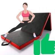 SKŁADANY MATERAC GIMNASTYCZNY 180X60X6CM DO ĆWICZEŃ, ZABAWY I REHABILITACJI