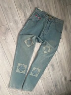 spodnie Jeans prosty lużny krój lot 29 W34 L33