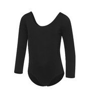 CRIVIT body gimnastyczne baletowe czarne 122/128 6-8 lat