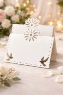 Winietki na stół - Chrzest / urodziny /komunia - 10 sztuk