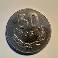 50 groszy 1965 rok. Cenna i piękna.