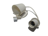 Lampa plastikowa podwieszana pęknięta E27