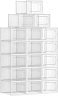 18x Organizer na buty biały / pudełka / szafka modułowa