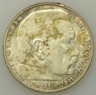 III Rzesza - 2 marki 1939 G - srebro 625