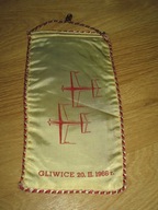 AEROKLUB GLIWICKI X lecie 1966 proporczyk