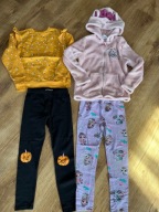 Zestaw ubranek r 122 dla dziewczynki
