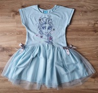 Sukienka Frozen w kolorze błękitnym