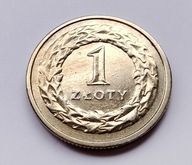 1 zł 1993 rzadka moneta z III RP z prywatnej kolekcji, super stan