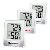 Termometr ThermoPro Biały 3szt Pomiar wilgotności temperatury