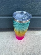 Kubek termiczny / termos na wodę | tęczowy ok 800ml