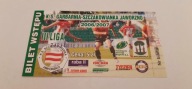 bilet GARBARNIA SZCZAKOWIANKA Jaworzno - ZAGŁĘBIE Lubin II 2006/2007